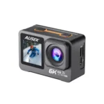 Ausek AT-M82TR 6k Weareless mic WiFi Waterproof Action Camera - Image 3