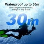 Ausek AT-M86TR 8k WiFi Waterproof Action Camera - Image 2